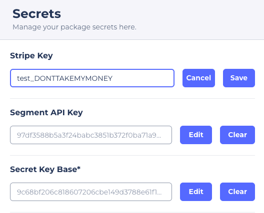Changelog: Preview Environments Massdriver Secrets Management