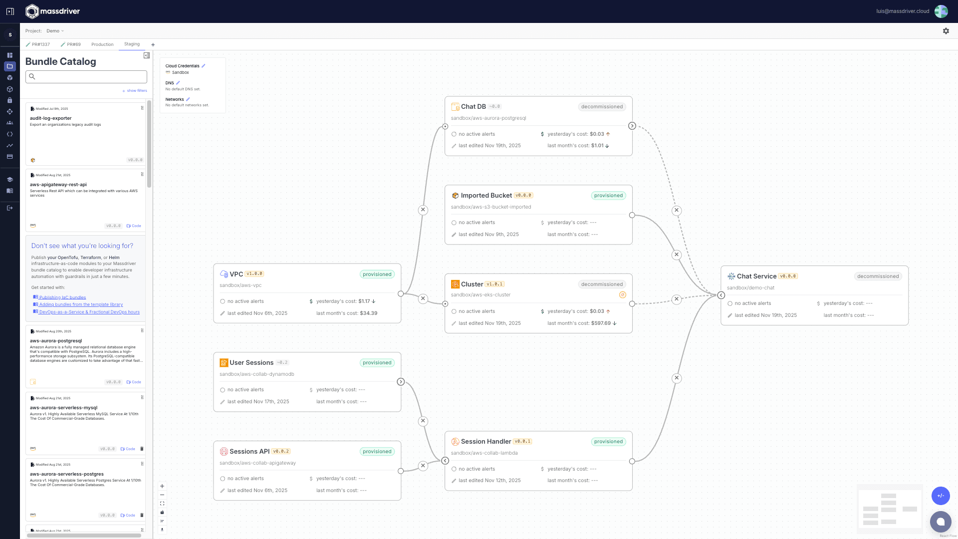 Massdriver Platform Update — November 2025 bundle-versioning